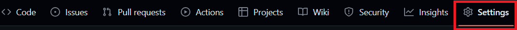 Repository setting