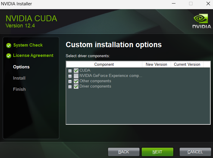 NVIDIA CUDA Toolkit install